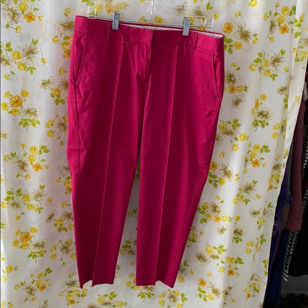 Hot pink capris